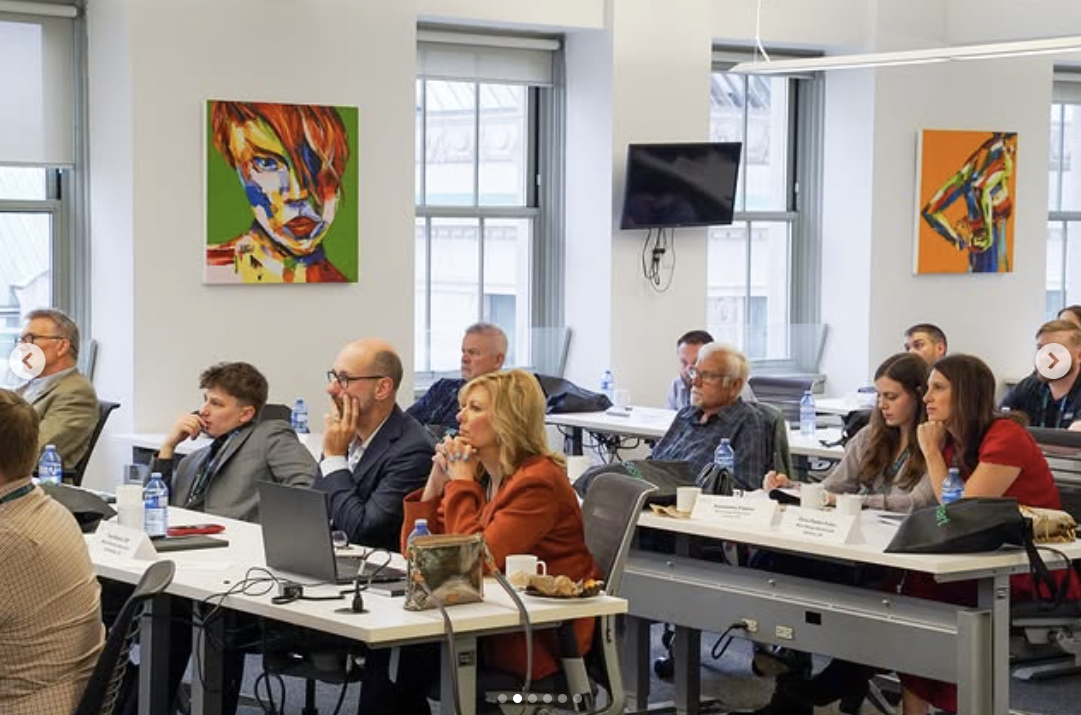 TEREC members meeting at Evident in Vancouver